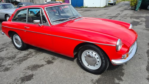MGB GT 1967,HERITAGE SHELL, Full sunroof SOLD
