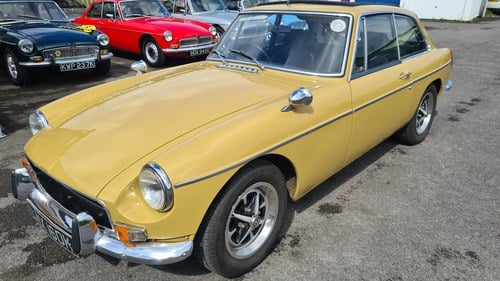 1971 MGB GT IN Harvest Gold, History from new SOLD