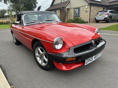 1978 MG B Roadster For Sale by Auction