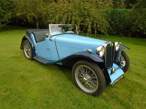 1938 MG TA VENDUTO