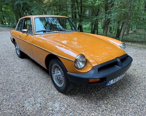 MG BGT 1975 Three Former Keepers, Genuine 57,912 miles SOLD