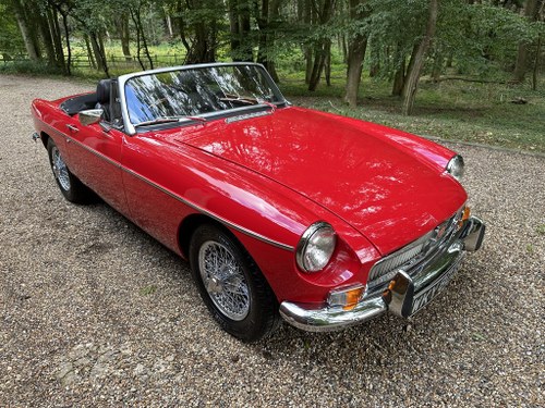 MGB Roadster 1971 Heritage Shell Rebuild VENDU