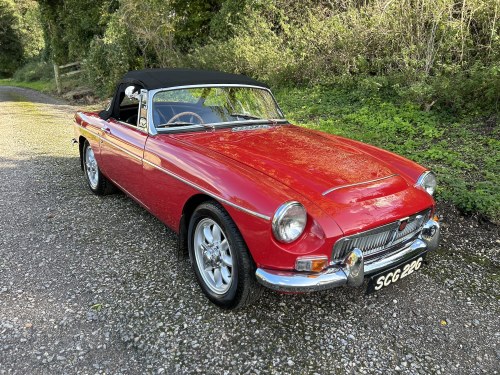 1969 MGC Roadster - stage 2 engine by John Chatham SOLD