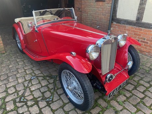 1946 MG TC. Total restoration,must be seen.Beautiful car. For Sale