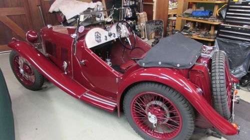 Picture of 1933 MGJ2. The rarer swept wing J2, this one with special engine. - For Sale