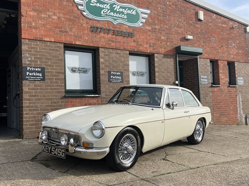 1969 MGB GT, concours restoration SOLD