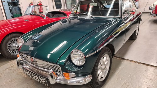1967 MGB GT HERITAGE SHELL, Full sunroof SOLD