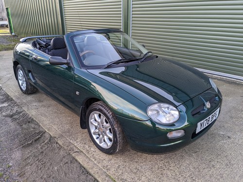 2001 MG MGF 1.6 very low mileage SOLD