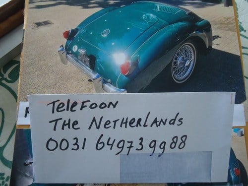 1959 MG A Bagagewagen