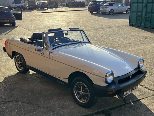 1978 MG Midget 1500- 10719 miles from new SOLD