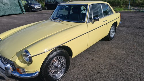 1970 MGB GT in Primrose, Finest available SOLD