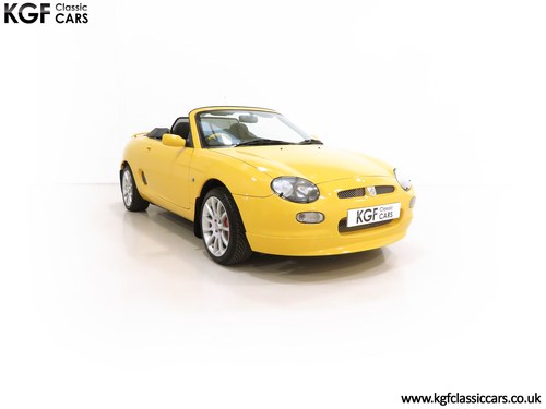 2002 Could this the Best MGF Trophy 160 SE with 6,797 Miles. SOLD
