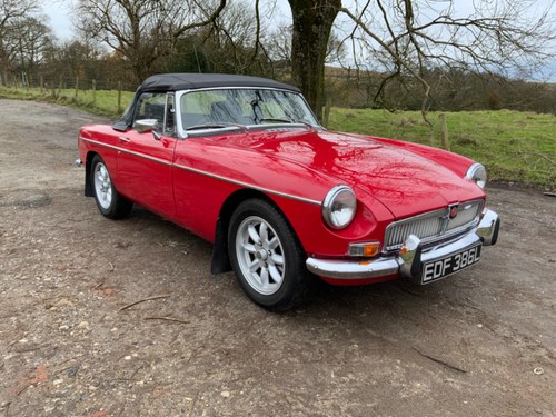 1972 MGB ROADSTER - 1950CC OSELLI  ENGINE & VARIOUS UPGRADES !! SOLD