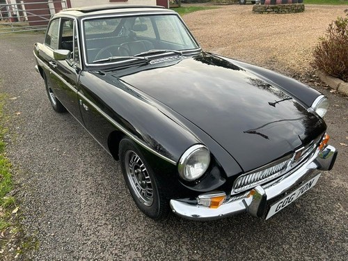 1974 MG V8 GT Factory Example Finished in black Beautiful SOLD