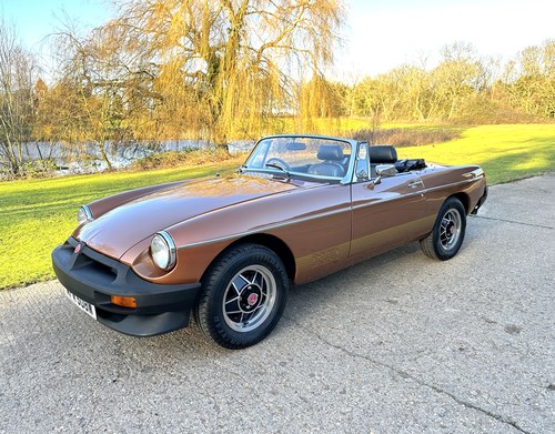 1981 (W) MGB LE Roadster SOLD