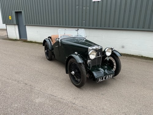 1933 MG J2 in British Racing Green (Restored) VENDUTO