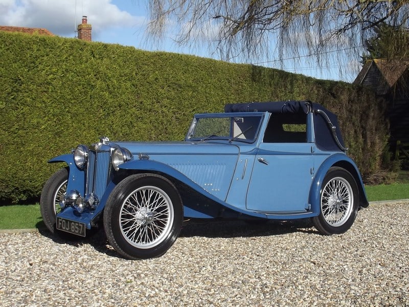 1939 MG TA Tickford DHC. Exceptionally pretty car