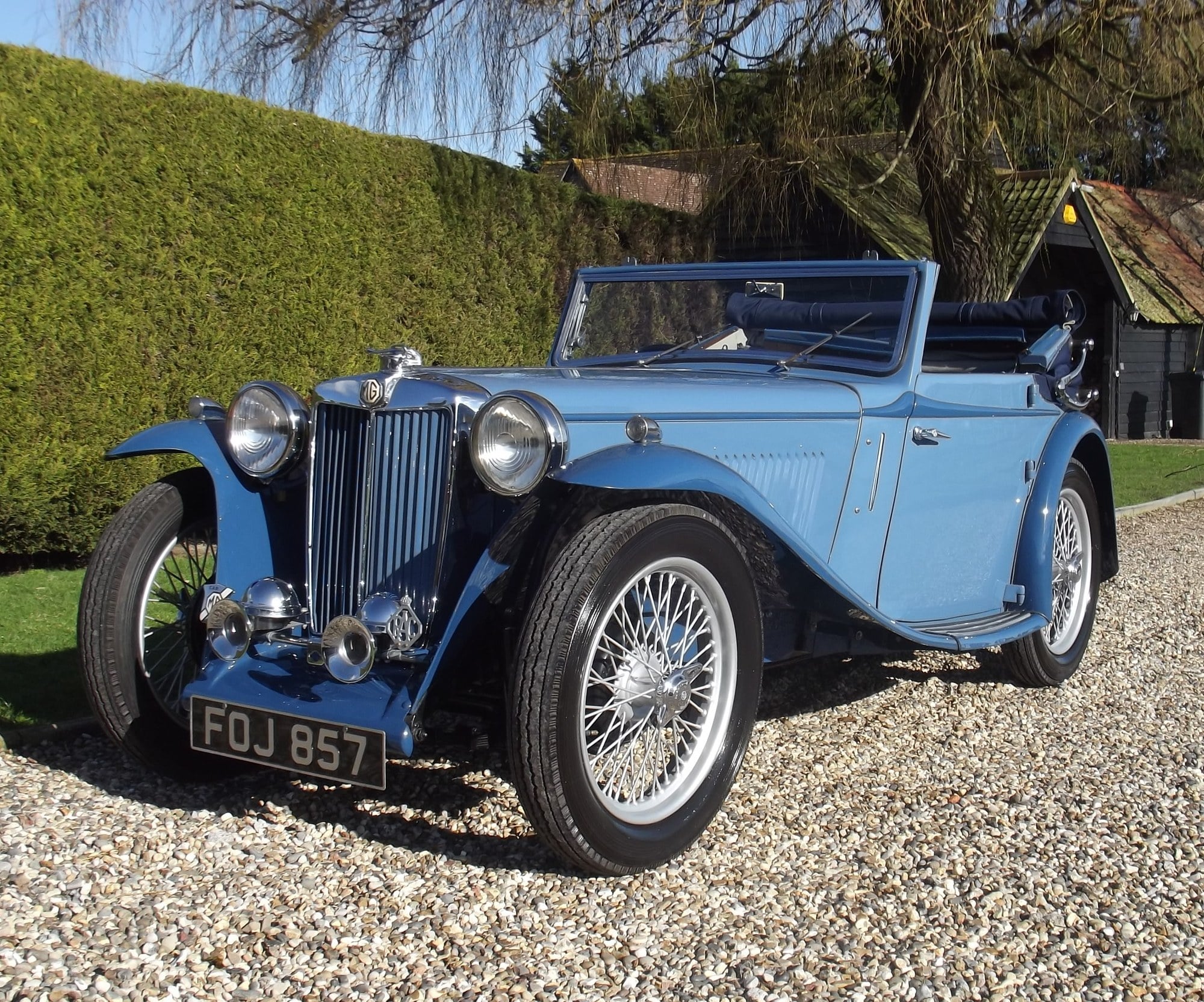 1939 MG TA Tickford DHC. Exceptionally pretty car, foto 4