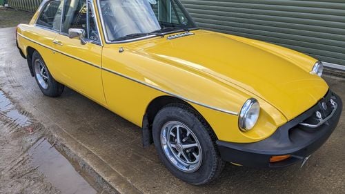 Picture of 1979 MG MGB GT very low mileage, Webasto roof, delightful - For Sale