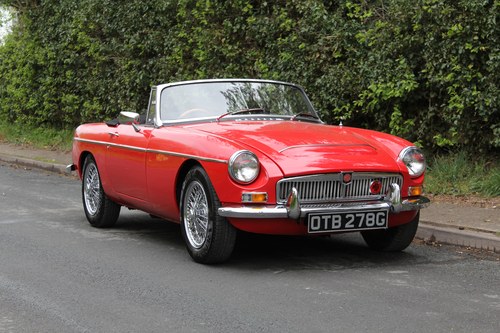 1968 MGC Roadster - Excellent example SOLD