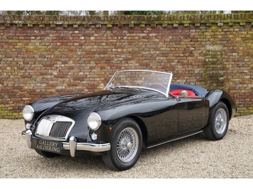 1956 MG A 1500 Roadster The show car for the Copenhagen Motor Sho For Sale
