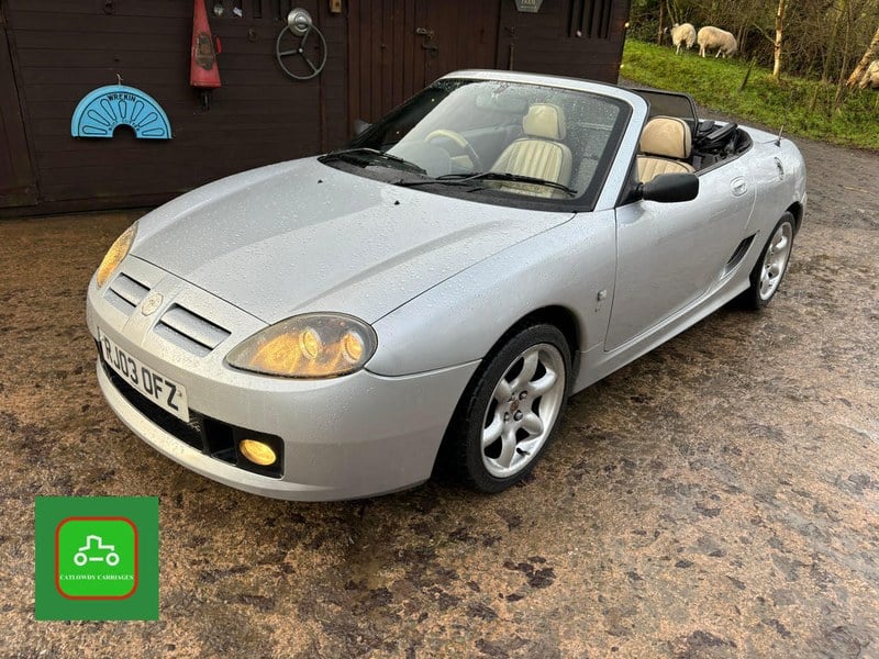 MG TF 115 COOL BLUE 2003 ROADSTER ONLY 69K MILES MOT OCTOBER