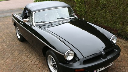MGB Roadster, Black Coachwork, 36978 Miles From New