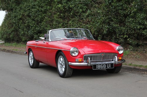 1965 MGB Roadster - Fully Rebuilt - Exceptional SOLD