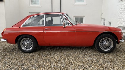 1971 MGB GT with overdrive.