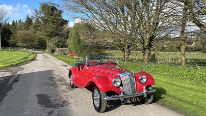 1954 MG TF – 5 speed gearbox conversion & excellent througho