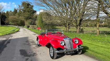 1954 MG TF – 5 speed gearbox conversion & excellent througho