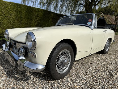 1969 MG Midget MK3 1275. Old English White For Sale