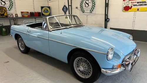 Picture of 1963 MGB 1962 pull handle Roadster IRIS BLUE SUSSEX - For Sale