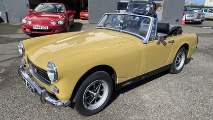 MG Midget 1275 with new Heritage body shell, ££££ spent!