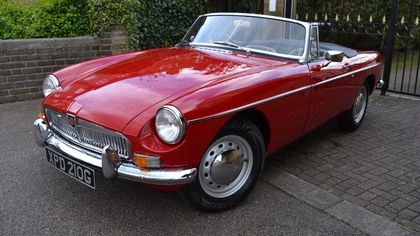 MGB Roadster.4 Former Owners Last Owner for 36 Years