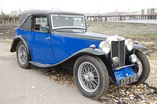 MG MAGNETTE 1935 For Sale by Auction