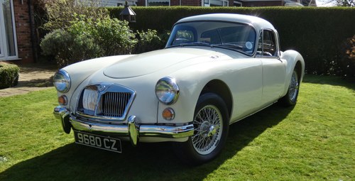 1961 MGA Mk2 Coupe - Reduced