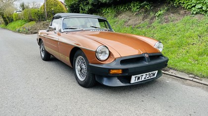 1981 MGB LE ROADSTER - ONE OF THE LAST MADE