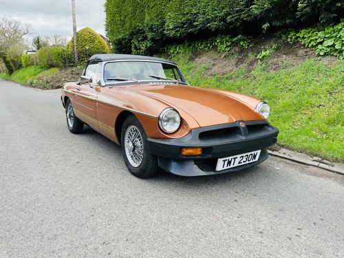 1981 MGB LE ROADSTER - ONE OF THE LAST MADE For Sale