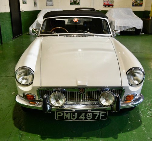 1968 MG MGB roadster White For Sale