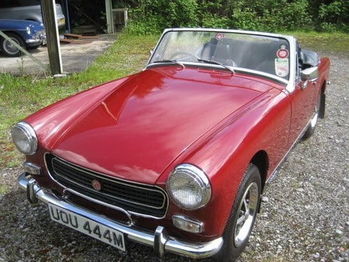 1974 MG Midget Mk 111 RWA VERKOCHT
