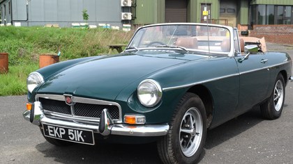 1971 MGB ROADSTER - PRETTY & SOLID WITH 0/D. GREAT DRIVE!