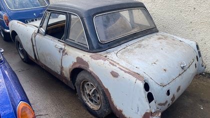 MG Midget 1275 , been in long term dry storage since 1987!