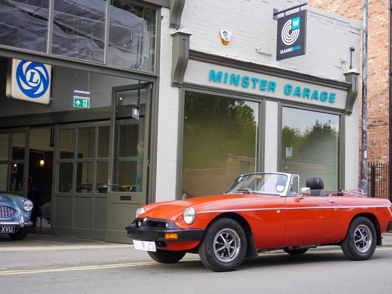 1977/S MGB Roadster 1.8 manual O/D