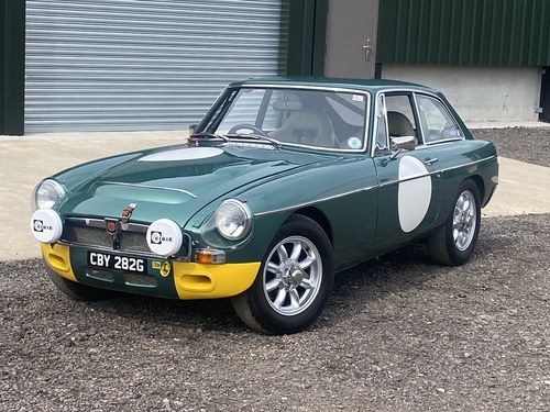 1969 MGC Fast Road Car VERKOCHT