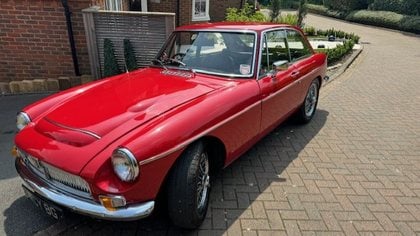 1968 MG MGC GT. Tartan Red. Chrome Wires. Lovely Condition.