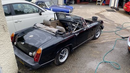 MG Midget Black, Clean, Sold with years Mot