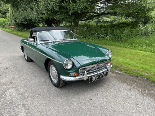 1969 MGB Roadster – well-maintained example VERKAUFT