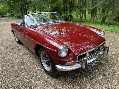 1973 MGB Roadster Older Restored VENDU