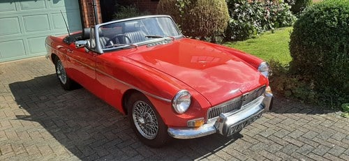 1971 MGB Roadster with Overdrive
